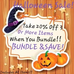 Halloween sale!